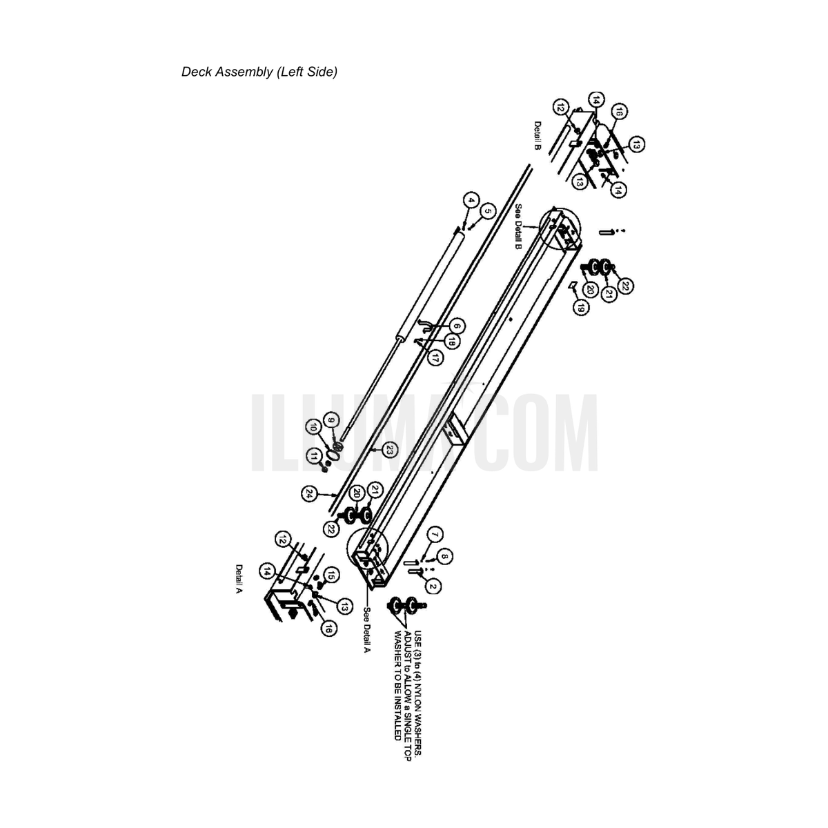Deck Assembly (Left Side)