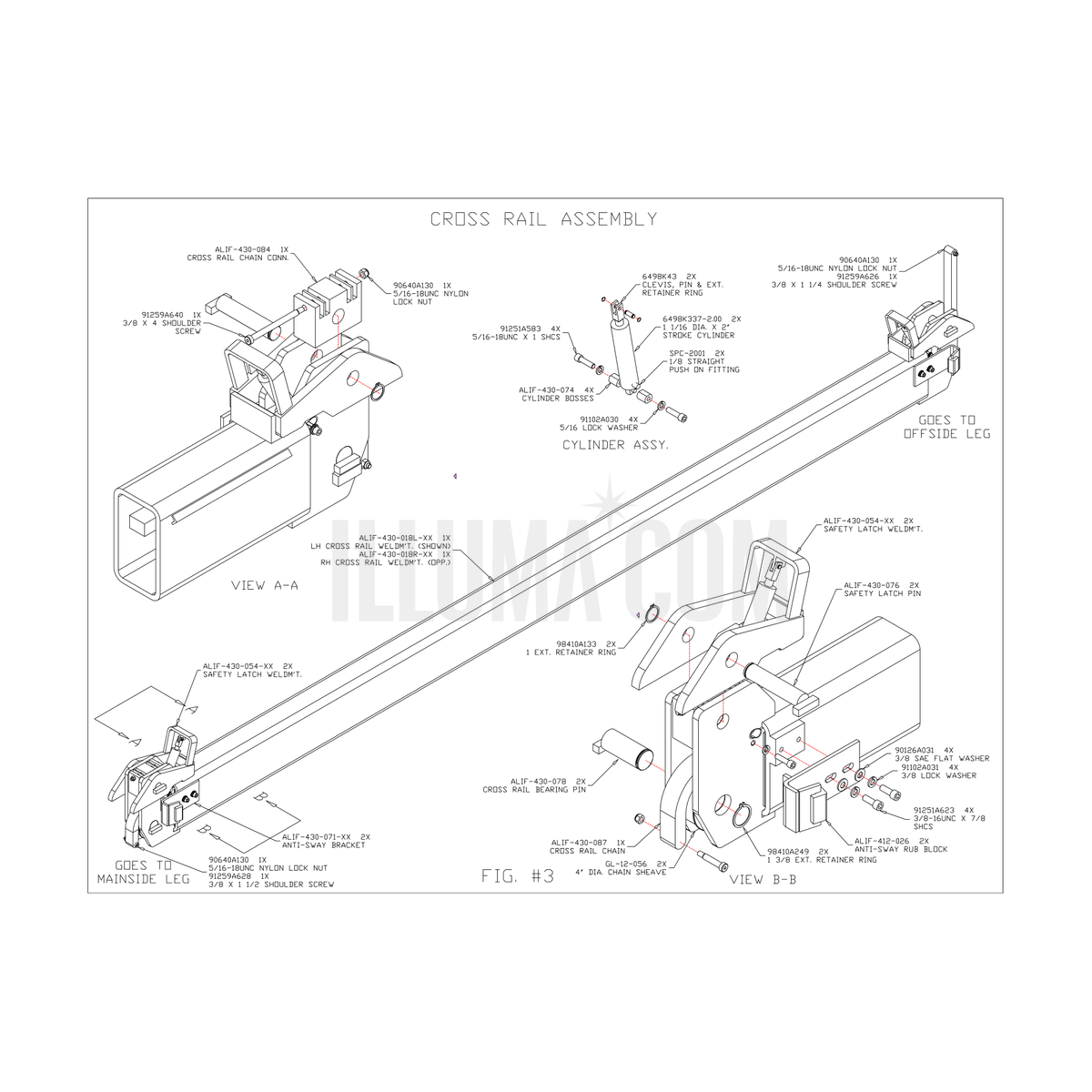 Cross Rail Assembly