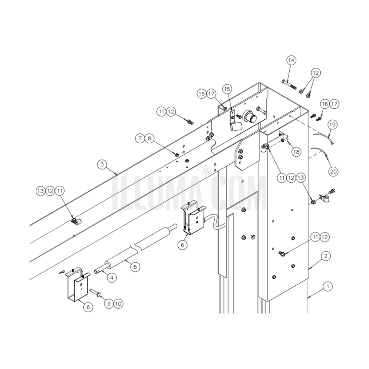 Column Extension & Overhead