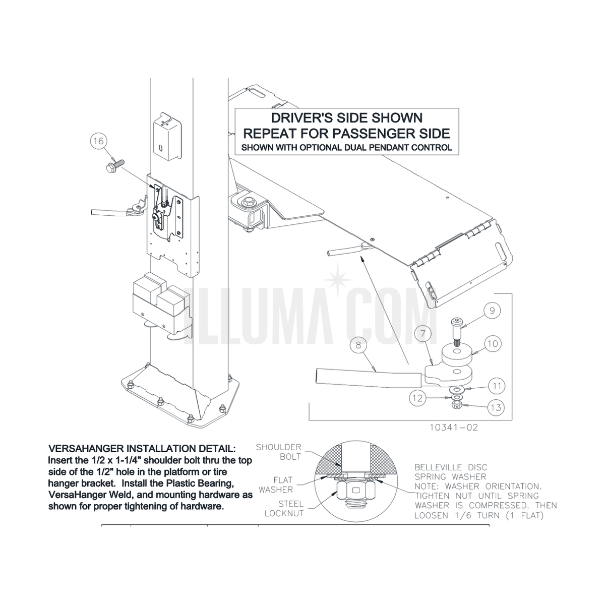 Optional Versahanger Package - Basic