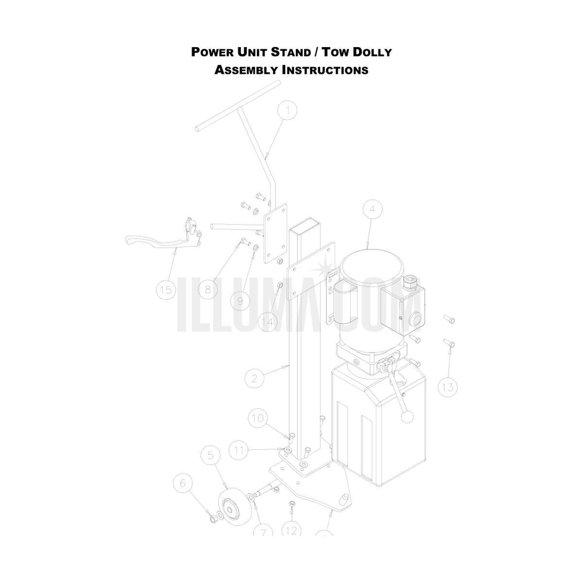 Power Unit Stand / Tow Dolly