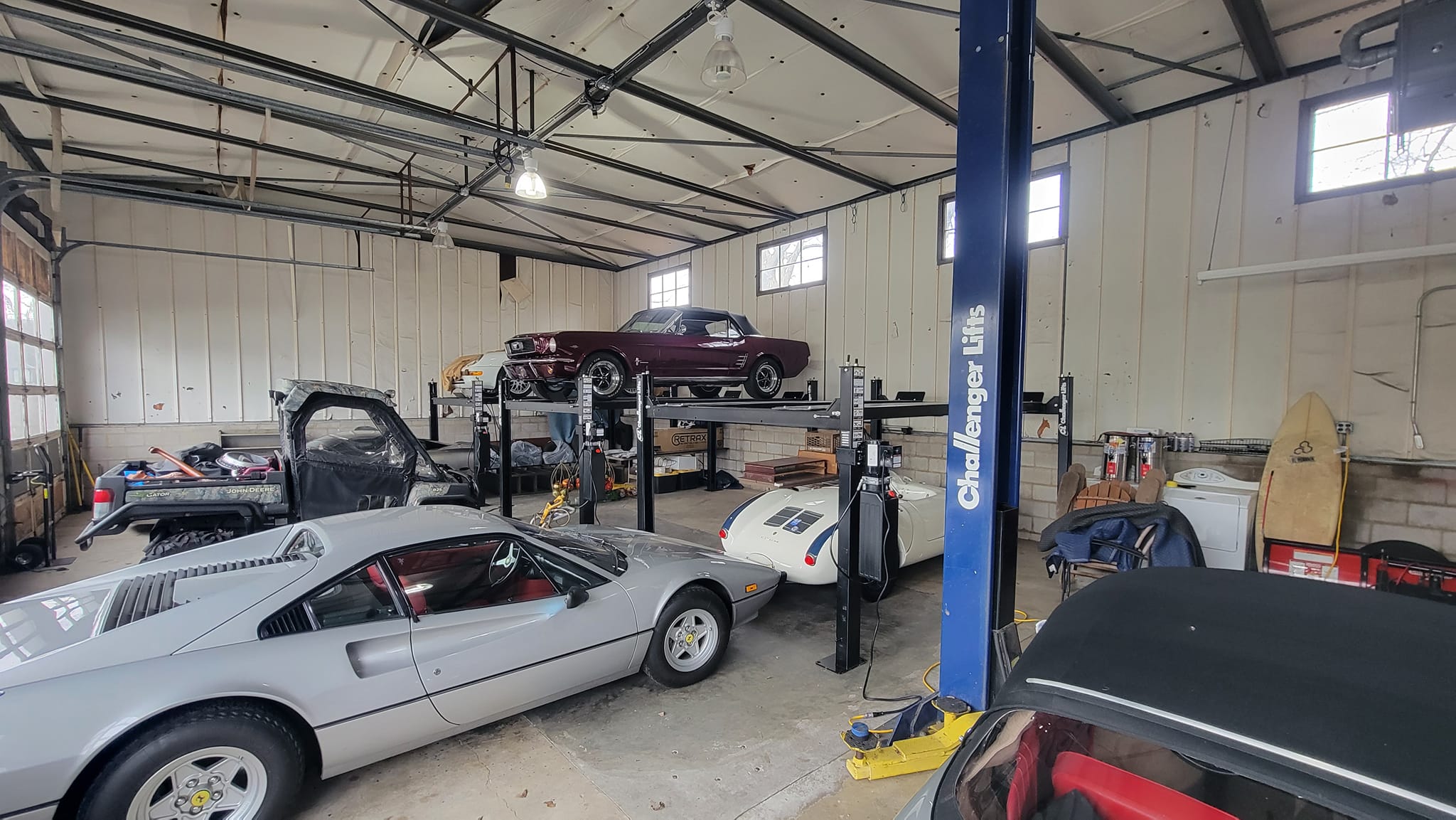 4-post lift install by Panther Lifts