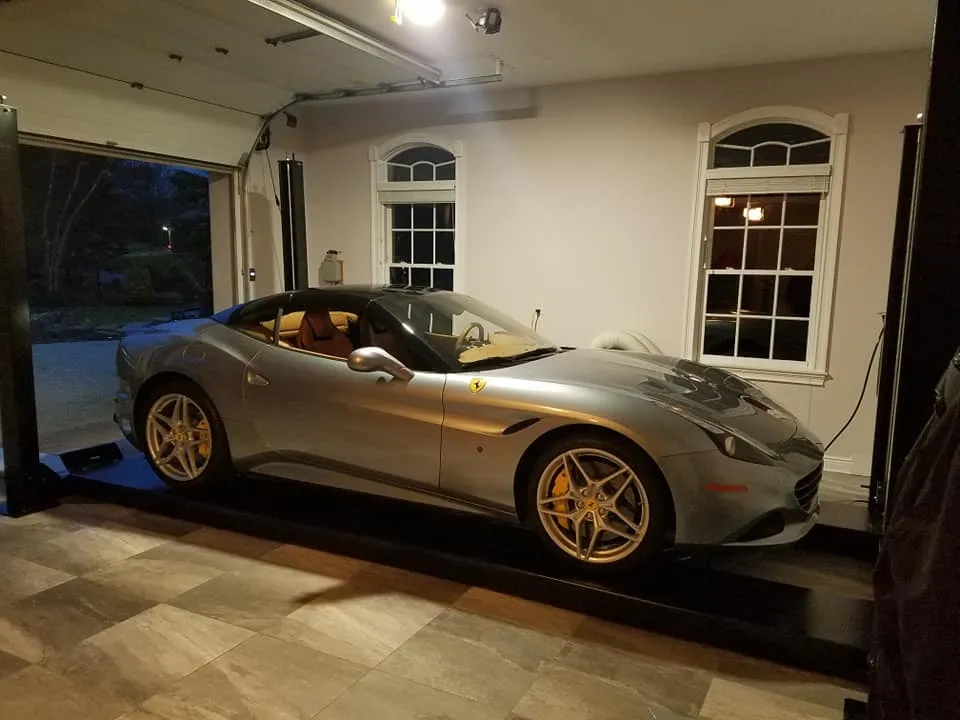 4-post lift install by Panther Lifts