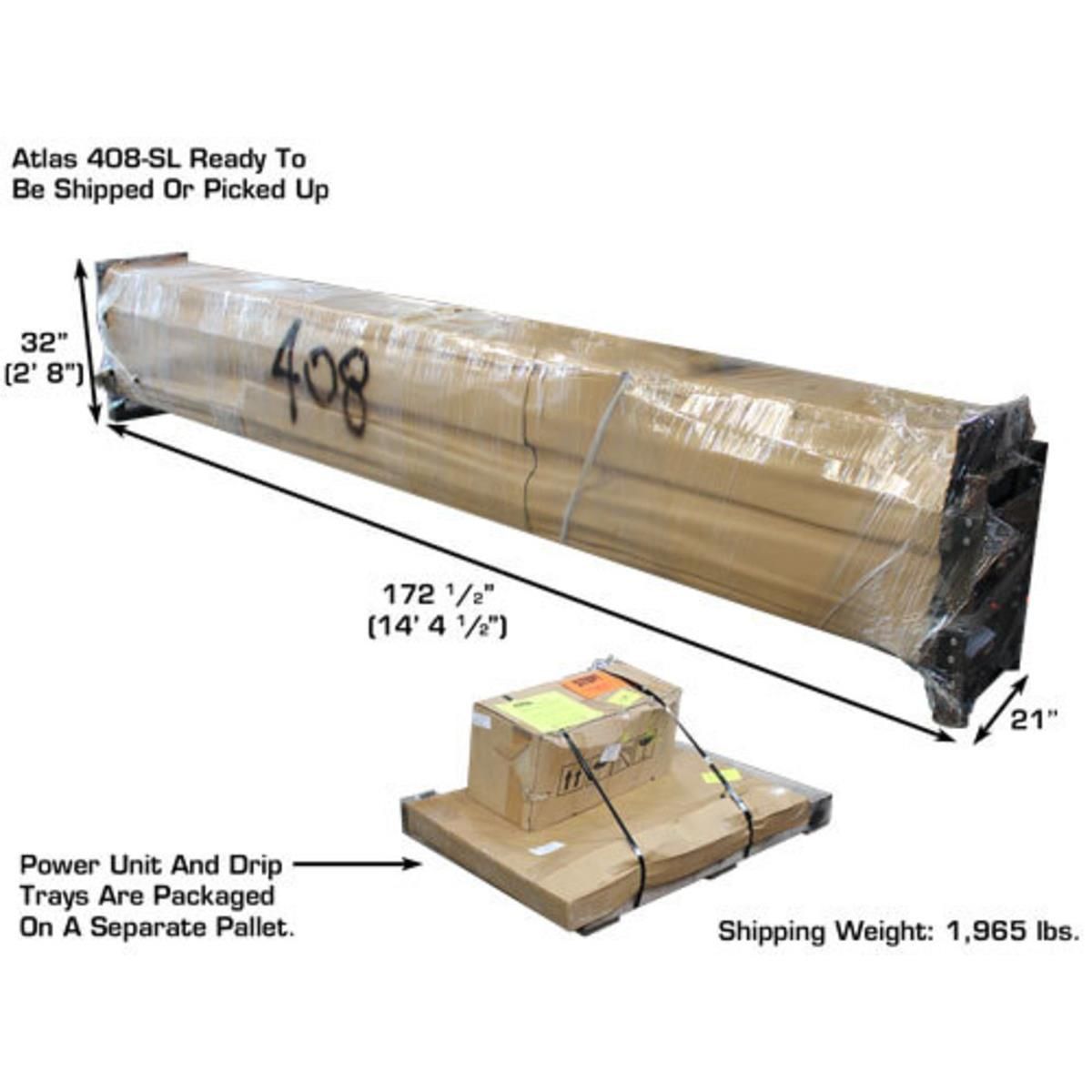 Atlas 408SL 8,000 lb ALI Certified Hobbyist 4-Post Lift - Image 23
