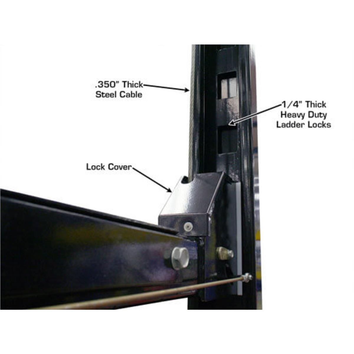 Atlas Garage Pro 8000-EXT-L 8,000 lb Extra Tall/Extra Long 4-Post Lift - Image 13