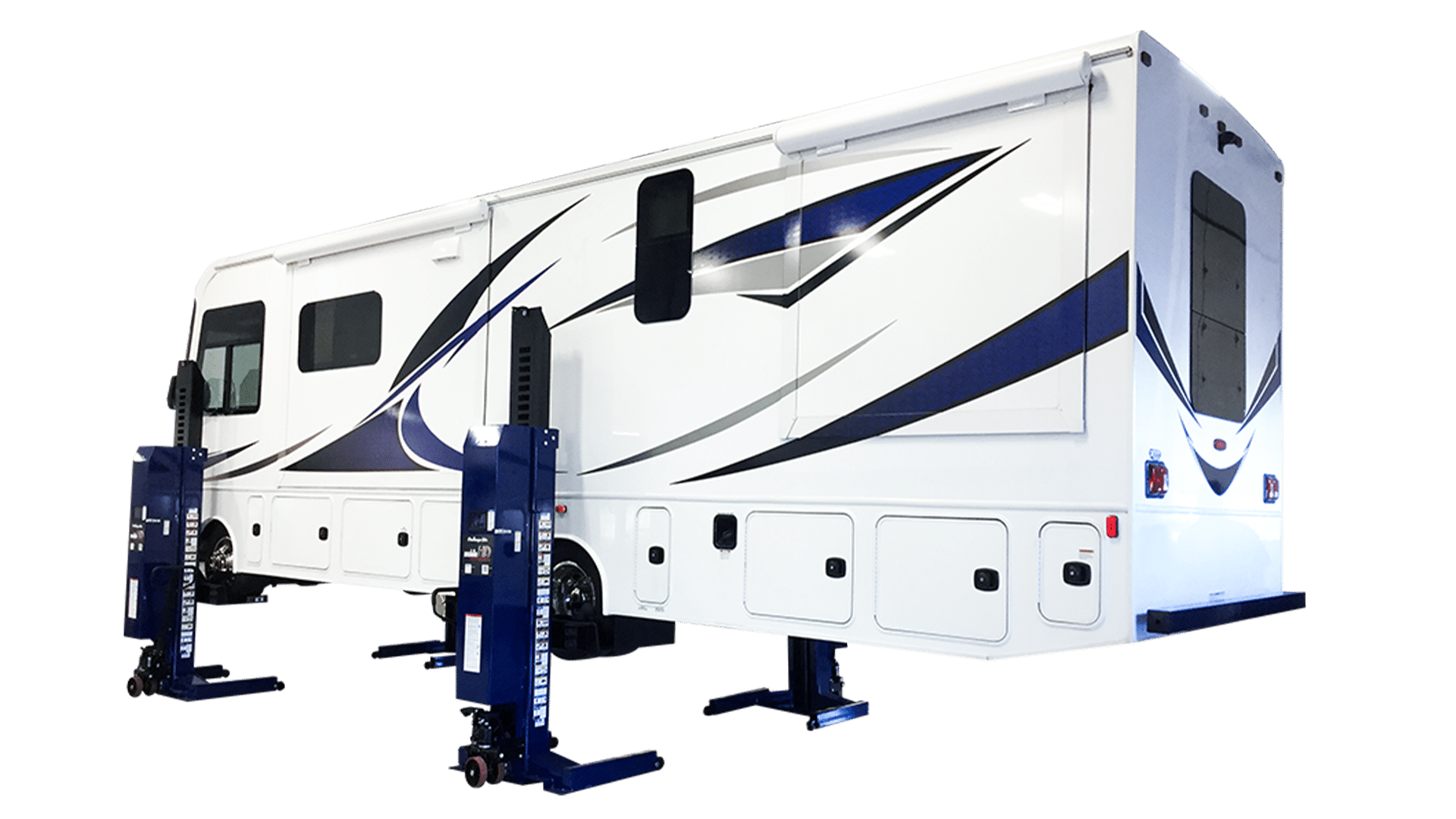 Challenger CLHM-190W 19,000 lb Per Column Mobile Column Lift Wireless Wide Base - Image 7