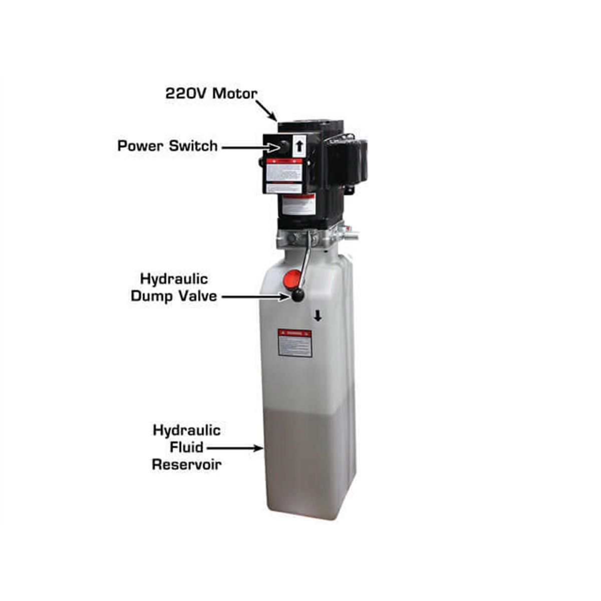Atlas Platinum PVL14OF-EXT 14,000 lb Open-Front 4-Post Alignment Lift with Extended Runways - Image 10