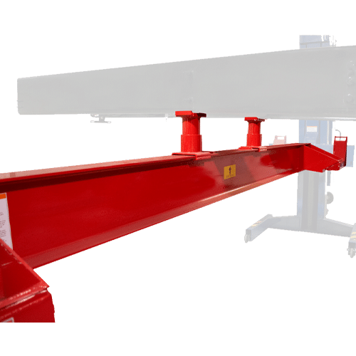 Crossbeam Adapter — 32,000 lb Capacity for Frame Rail Lifting (Per Column Pair)