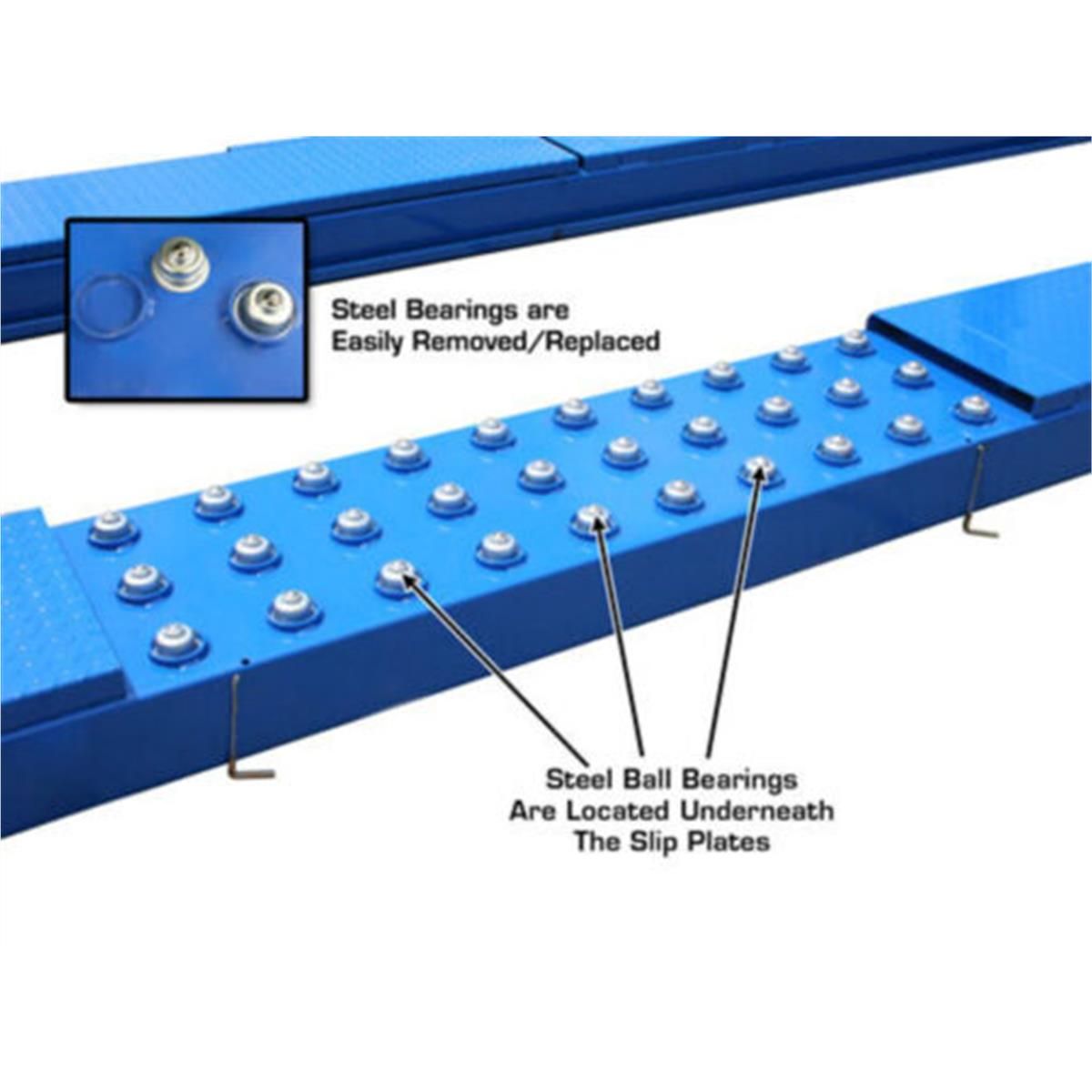 Atlas ATEATTD-414AT 414A 14000 lb 4-POST Alignment Lift w/ Turntables - Image 22