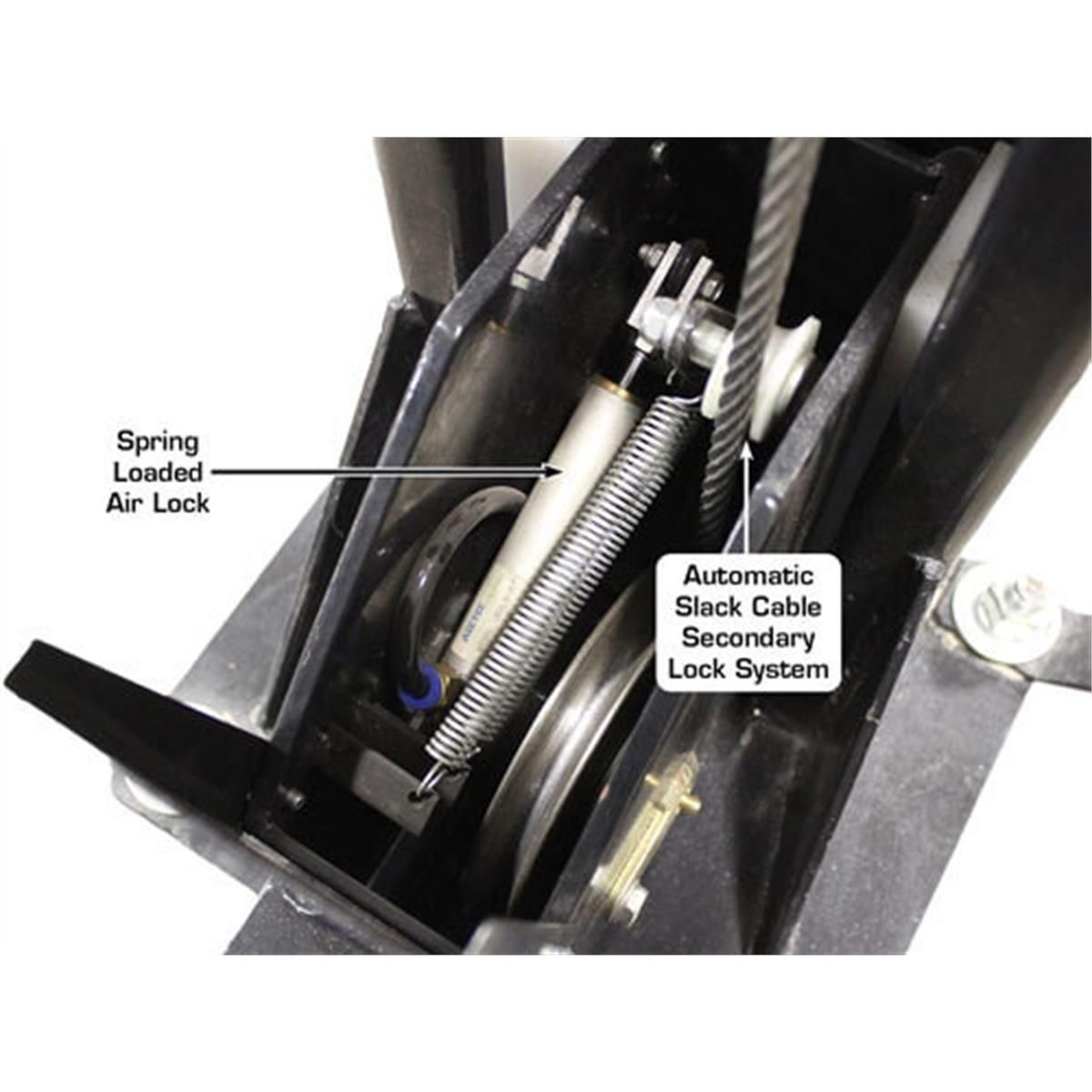 Atlas ST-7000 7,000 lb Super Tall 4-Post Storage Lift - Image 9