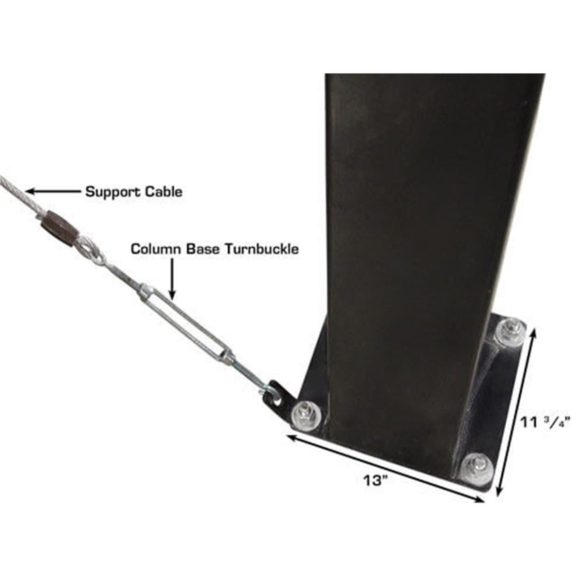 Atlas ST-7000 7,000 lb Super Tall 4-Post Storage Lift - Image 3