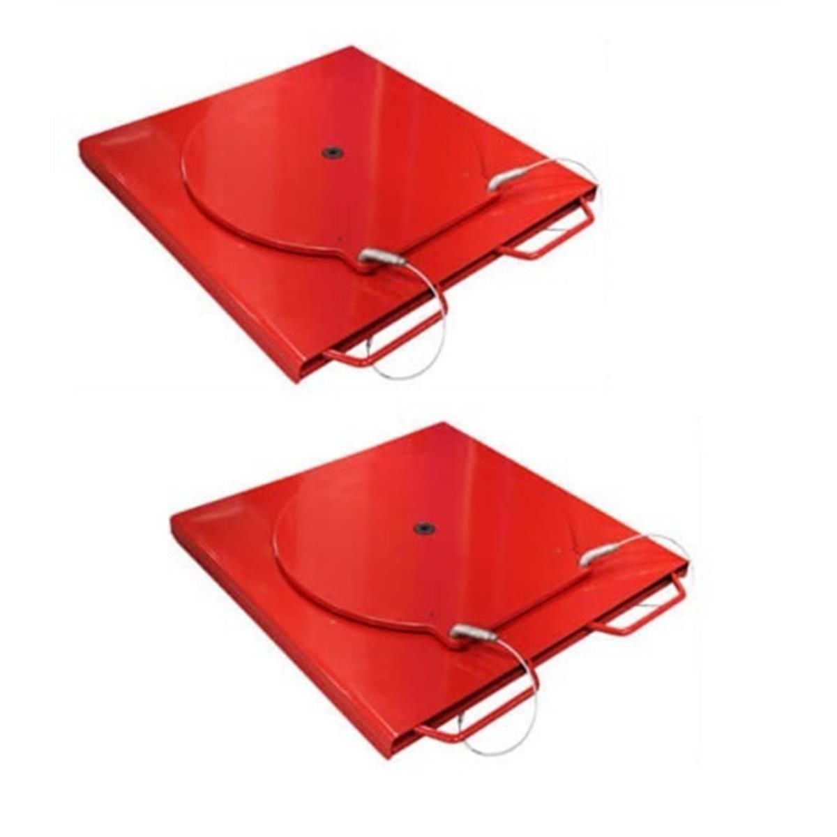 Atlas Platinum PVL14OF-EXT 14,000 lb Open-Front 4-Post Alignment Lift with Extended Runways - Image 12