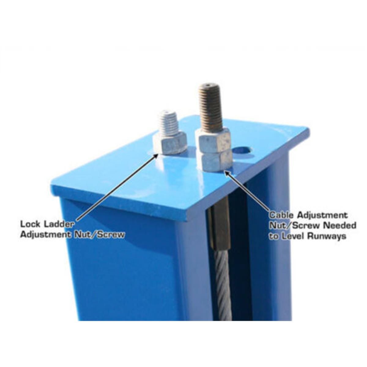 Atlas 414A 14,000 lbs 4-Post Alignment Lift - Image 10