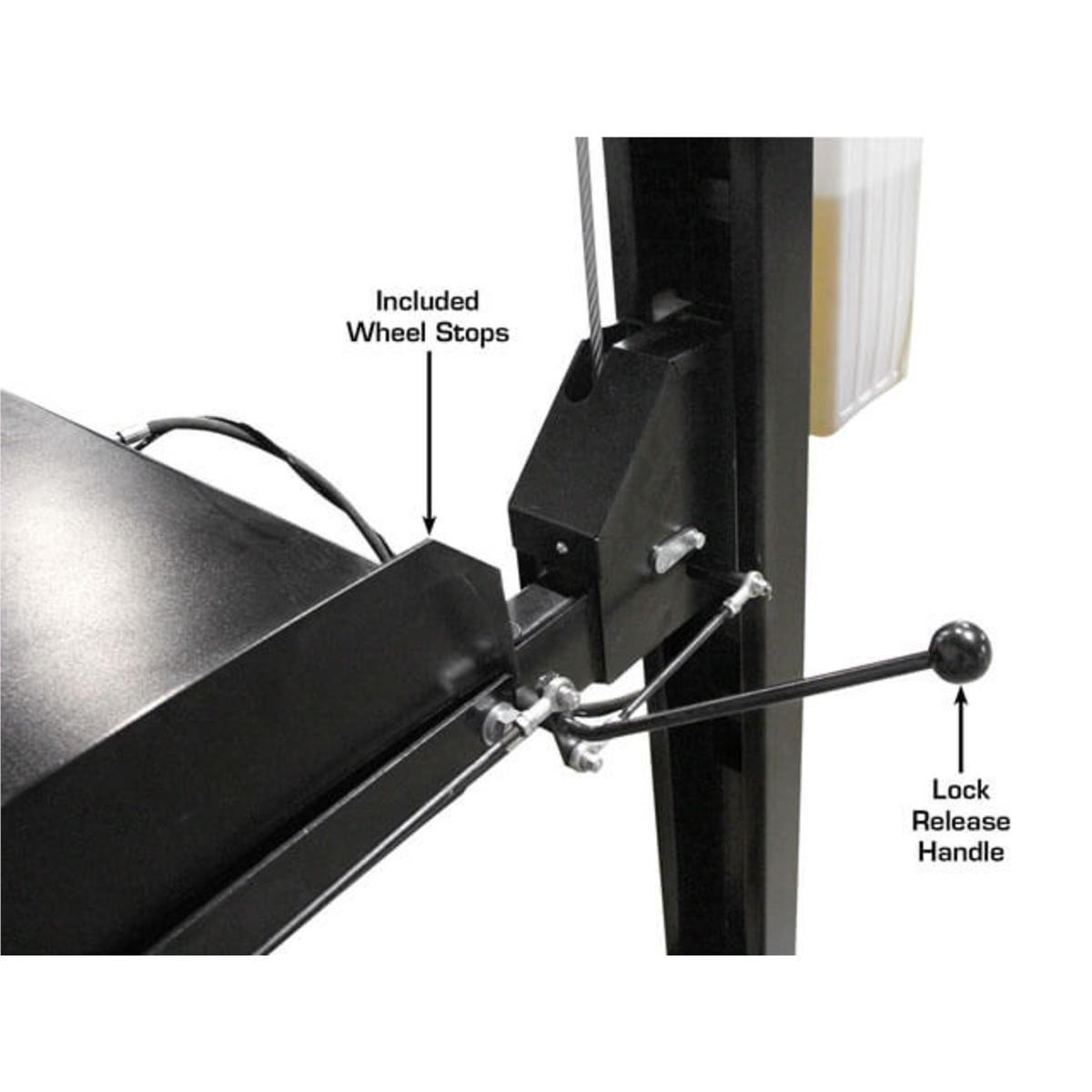 Atlas Apex 8 8,000 lb ALI Certified Home Storage 4-Post Lift - Image 11