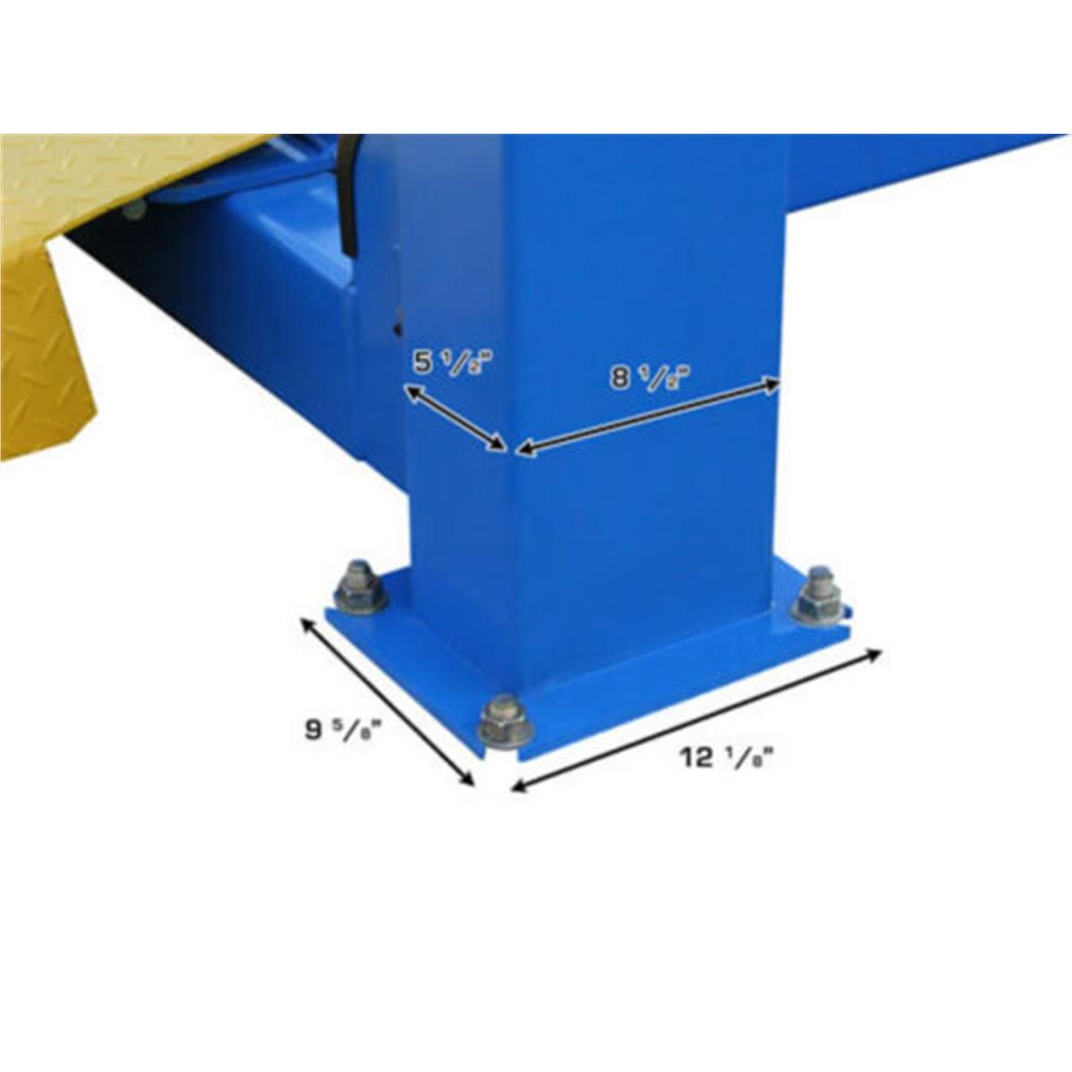 Atlas ATEATTD-414AT 414A 14000 lb 4-POST Alignment Lift w/ Turntables - Image 15