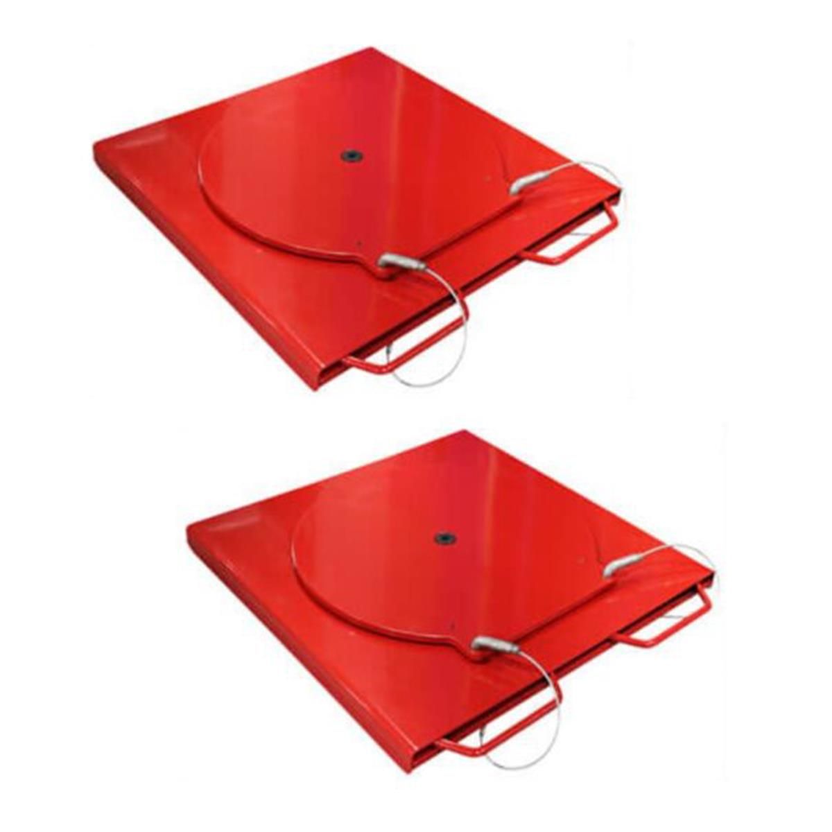 Atlas ATEATTD-414AT 414A 14000 lb 4-POST Alignment Lift w/ Turntables - Image 26