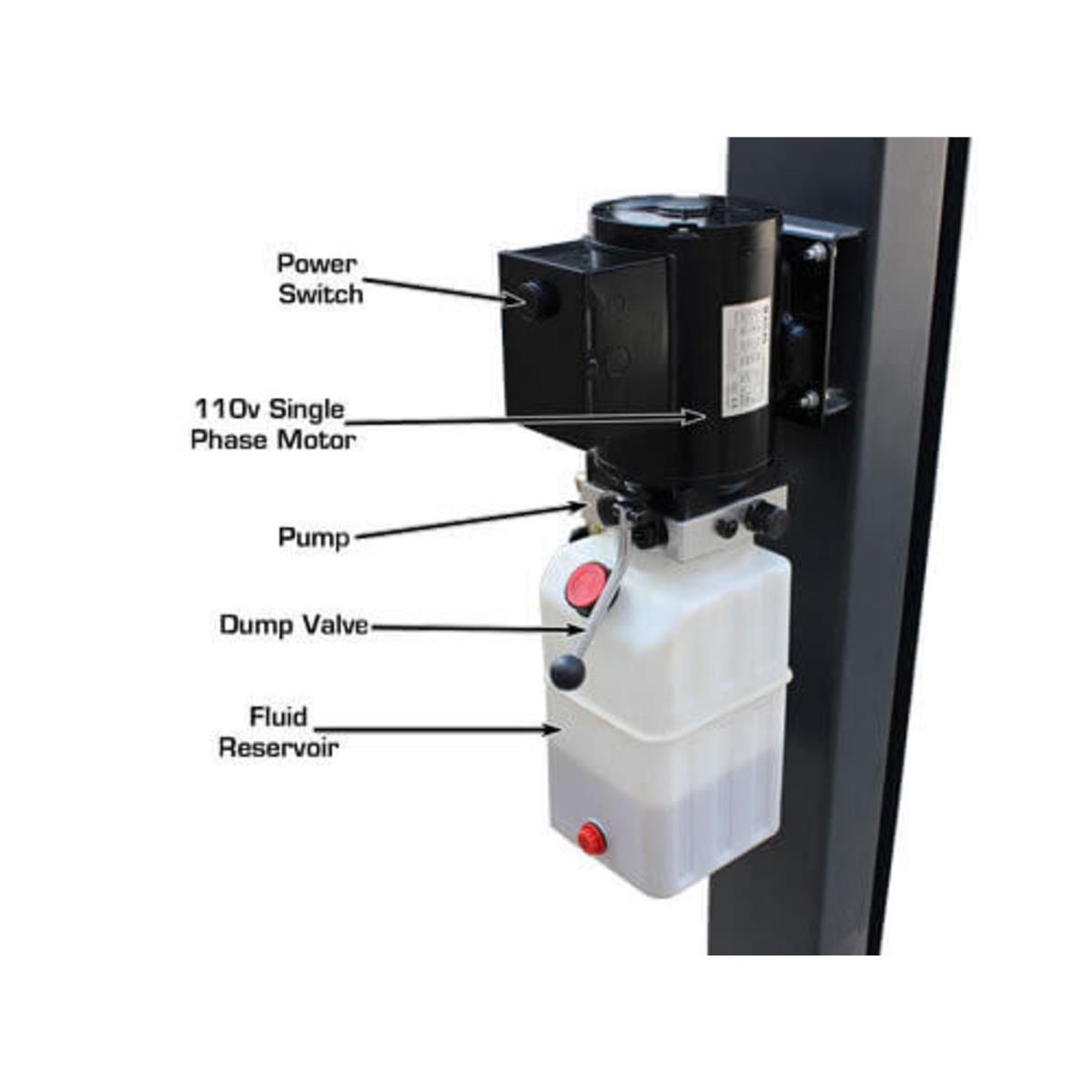 Atlas 408SL 8,000 lb ALI Certified Hobbyist 4-Post Lift - Image 19