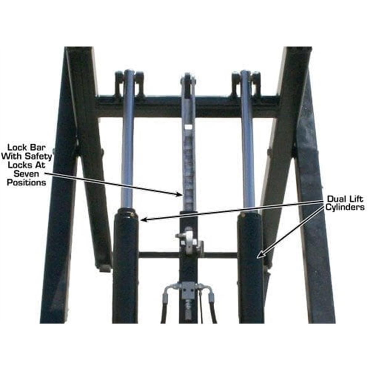 Atlas ATEATTD-6MR-P TD6MR Portable Mid-rise 6,000 Capacity Lift - Image 6